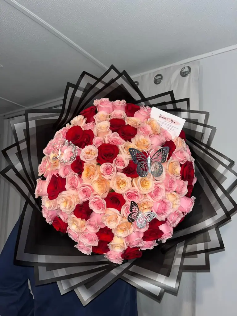 BOUQUET BUTTERFLY  LUXE 